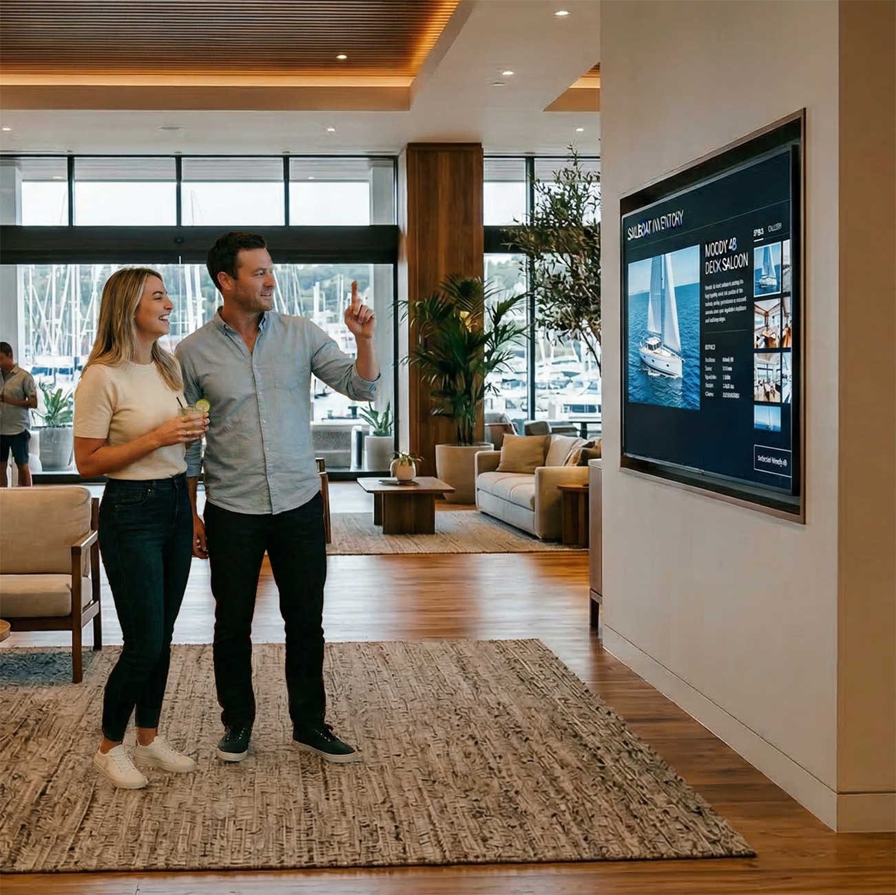 TouchFree Kiosk Manager is perfect for Sales Displays and Demonstrations